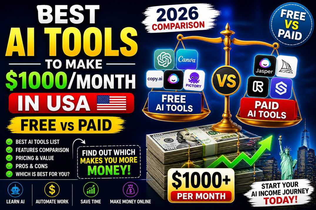 Free vs Paid AI Tools USA Comparison